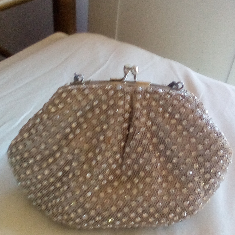 Vintage Rhinestone Evening Bag!!!